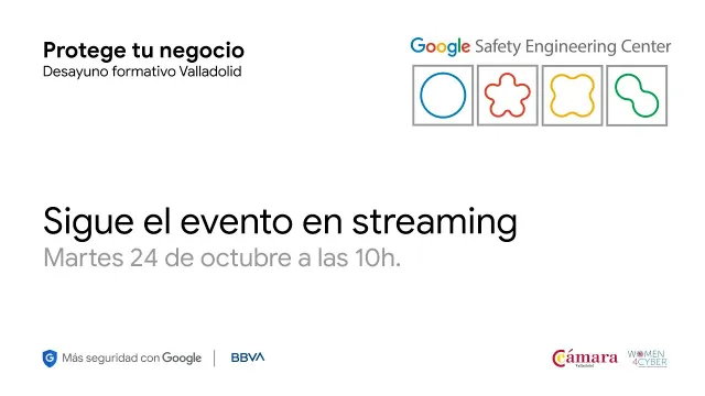 Streaming corporativo de una charla de ciberseguridad para Google España