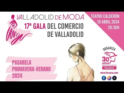 17ª Gala del Comercio de Valladolid — 30 años de FECOSVA